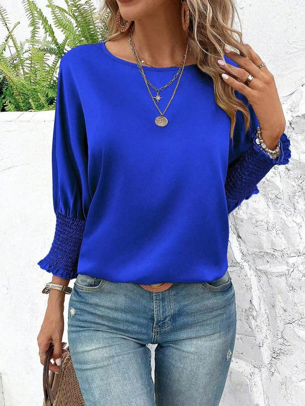 Long sleeve blouse