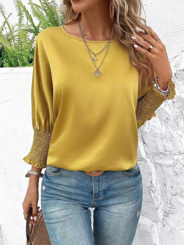 Long sleeve blouse